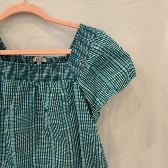 Rails Sonora Shirt Size xSmall Teal Green - Picture 6 of 7